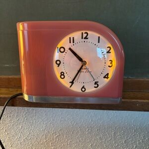 Moon Beam Pink Alarm Clock